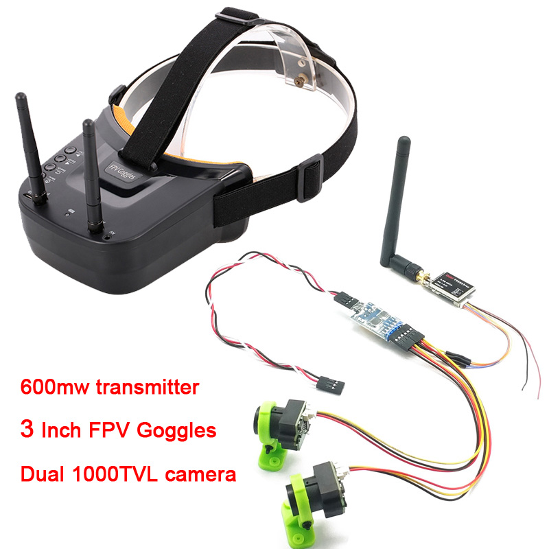 Drone Antenna - 3 channel Dual Video camera CMOS