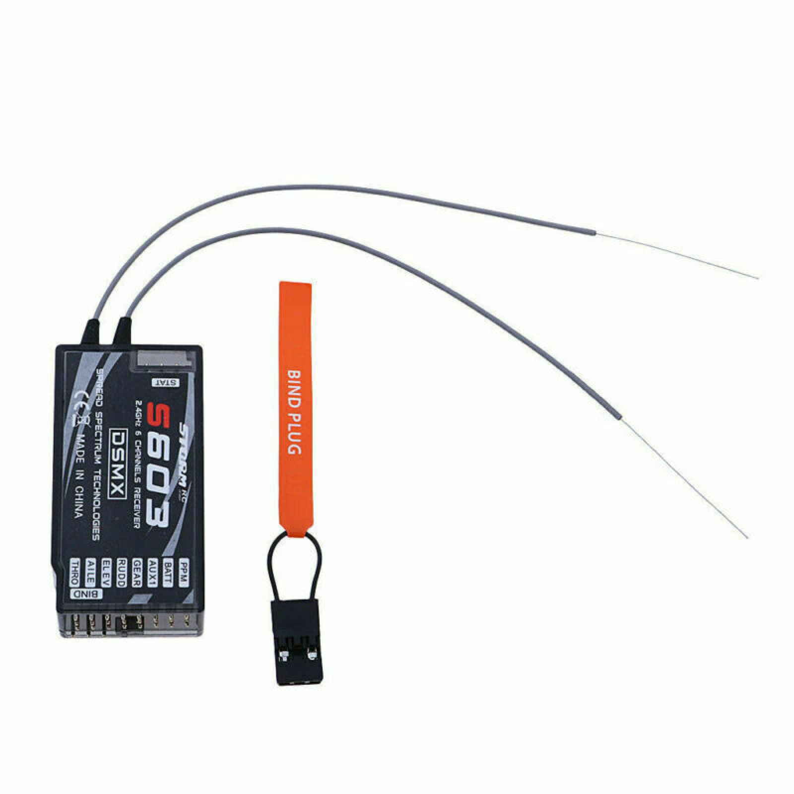 6CH 2.4GHz PPM S603 Receiver w - Drone Transmitter recension och pris
