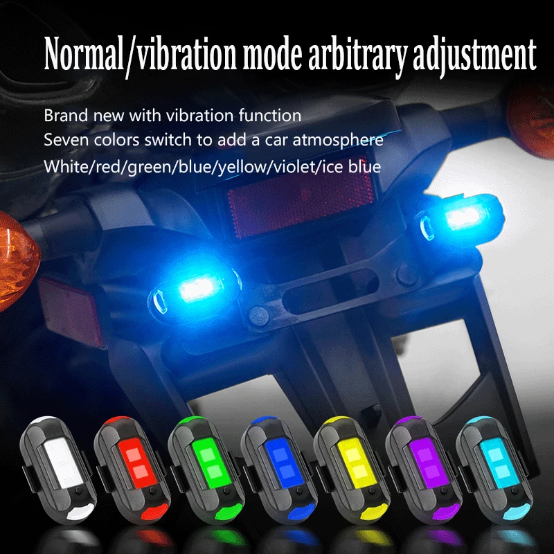 1Pcs Remote LED RGB Anti-colli - Drone Led Light recension och pris