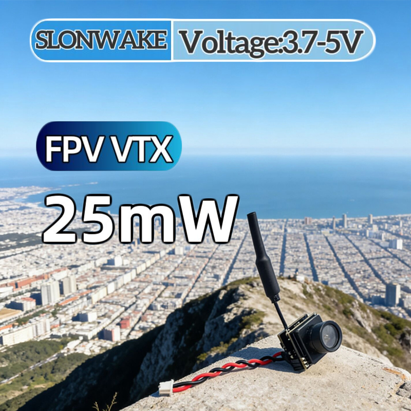 SLONWAKE FPV 25mW power simula - Drone Receiver recension och pris