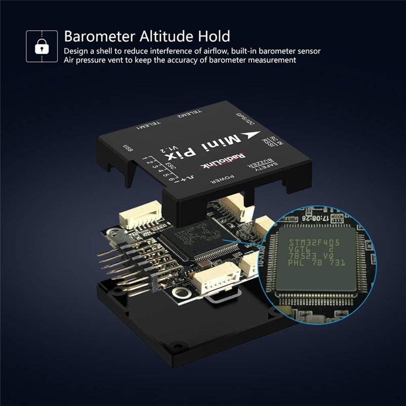A49K-Radiolink Mini PIX Flight - Drone Flight Controller recension och pris