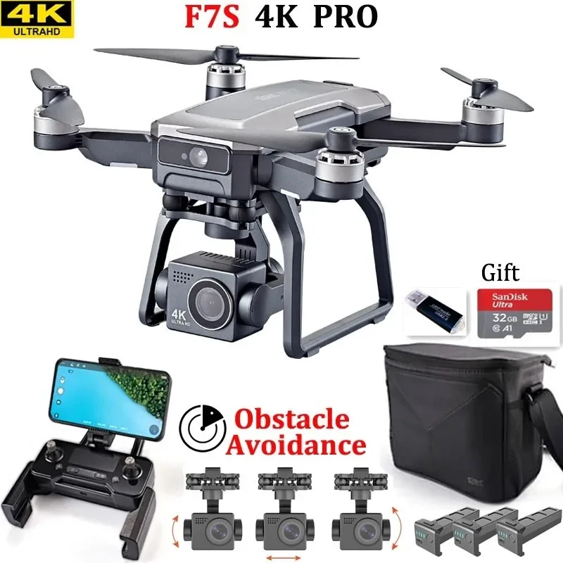SJRC F7s 4K PRO Drone 4K obsca - Drone Gimbal recension och pris