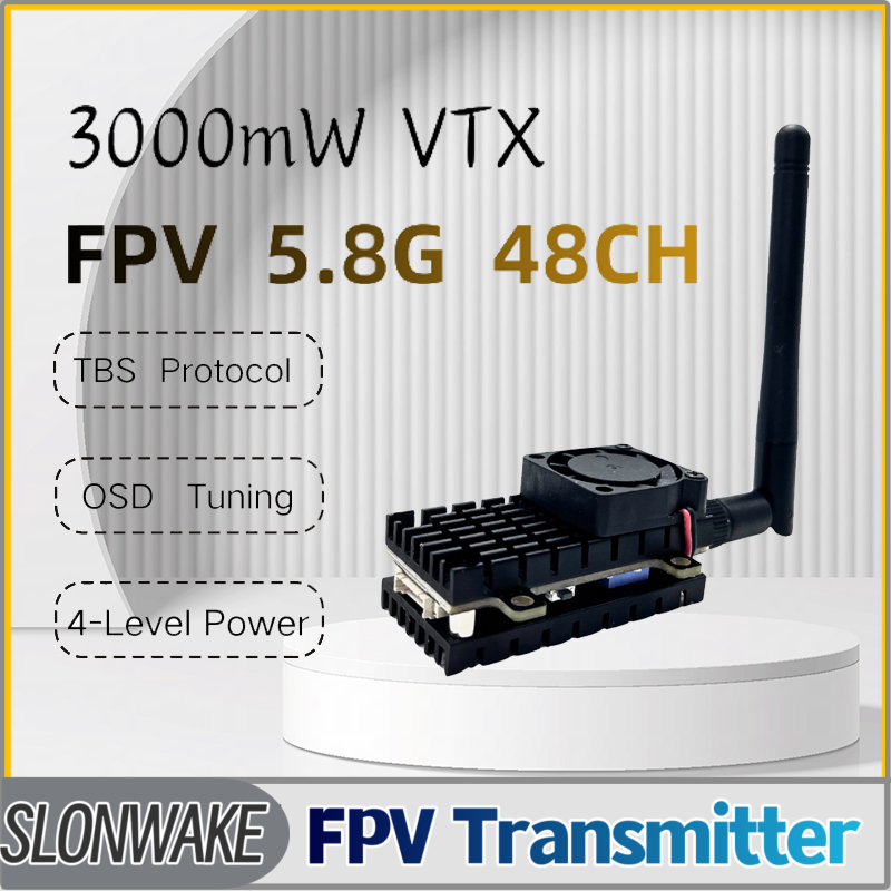 SLONWAKE 5.8G 3000mW Simulatio - Drone Receiver recension och pris
